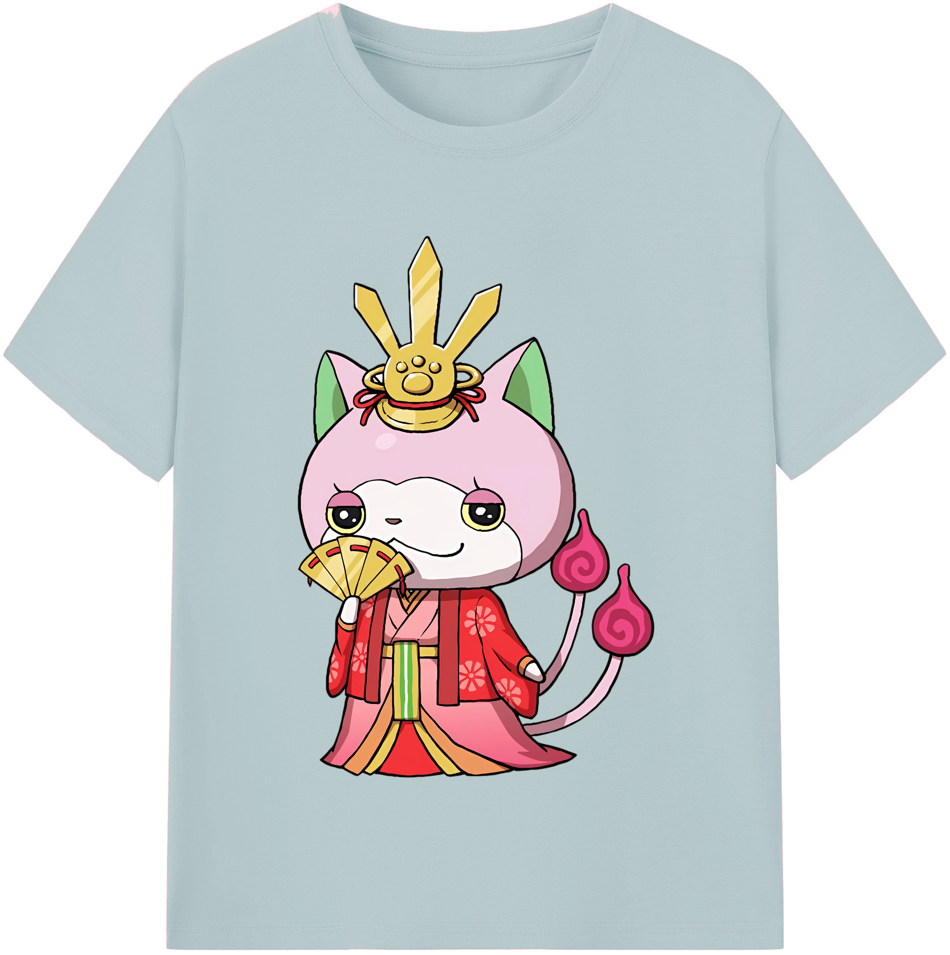 （画像用） 妖怪ウォッチ Yo-kai Watch 綿100％半袖Tシャツ（フロントプリント）